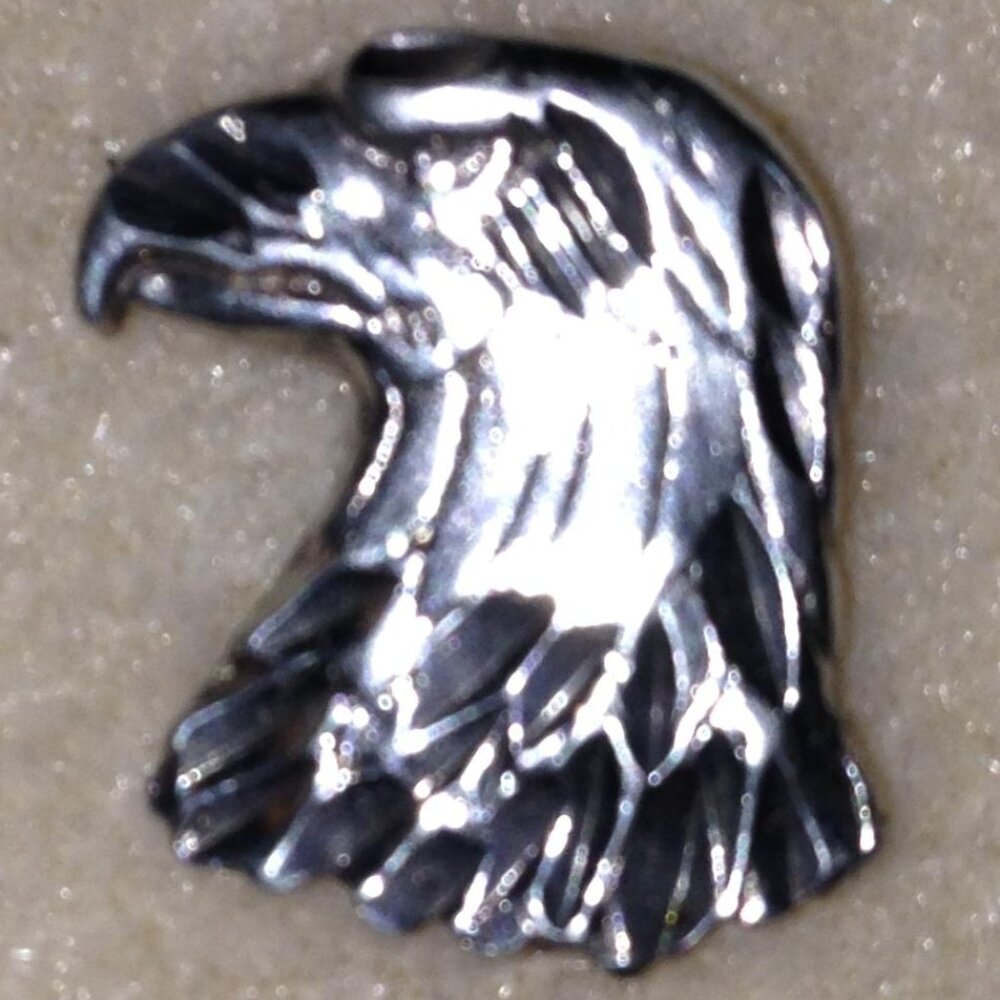 Sterling Silver Eagle Head Pendant